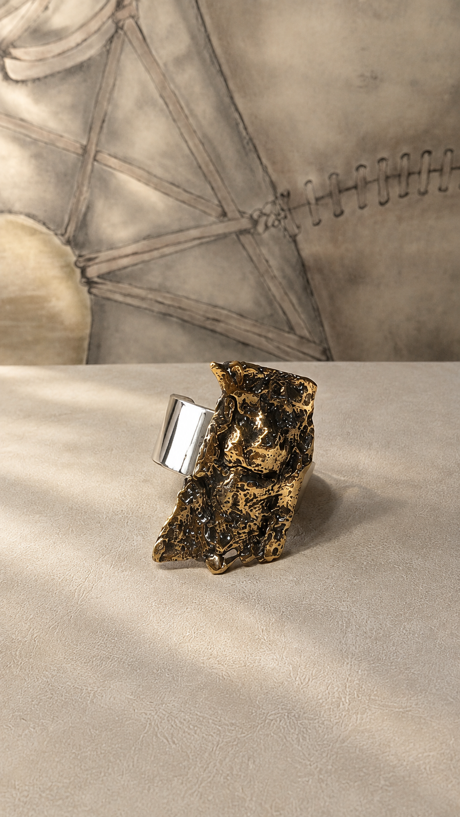 Brazalete en fundición de bronce
